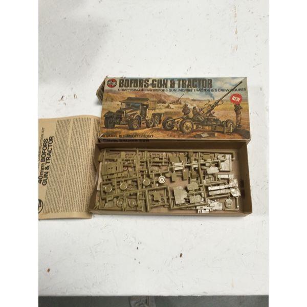 Airfix Bofors Gun & Tractor - 40mm Bofors Gun, Morris Tractor - Model Kit Reduit, Series 2