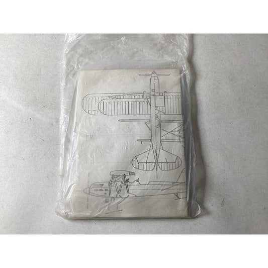 Model Airplane Kit - Vintage Biplane Design