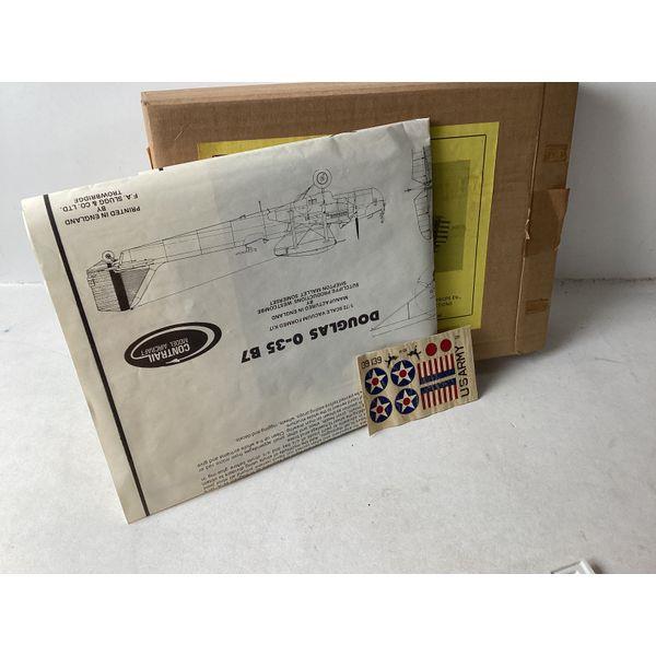 Contrail Douglas O-35/B7 - 1/72 Vacuum Formed Kit - Transfers, Injection Struts