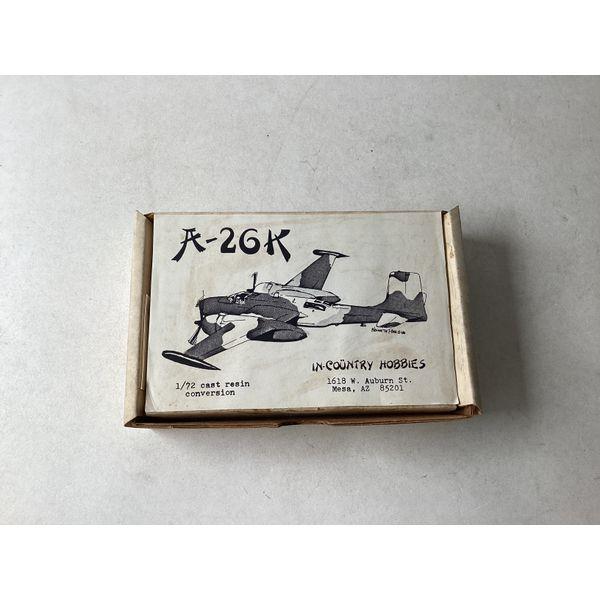 In-Country Hobbies A-26K, 1/72 Scale, Cast Resin Conversion Kit