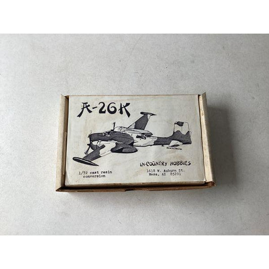 In-Country Hobbies A-26K, 1/72 Scale, Cast Resin Conversion Kit