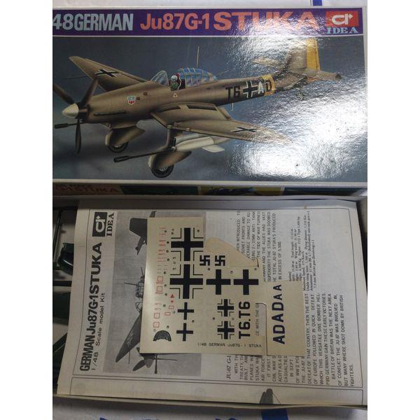 Idea JU 87G-1 STUKA - 1/48 Scale, Model Kit