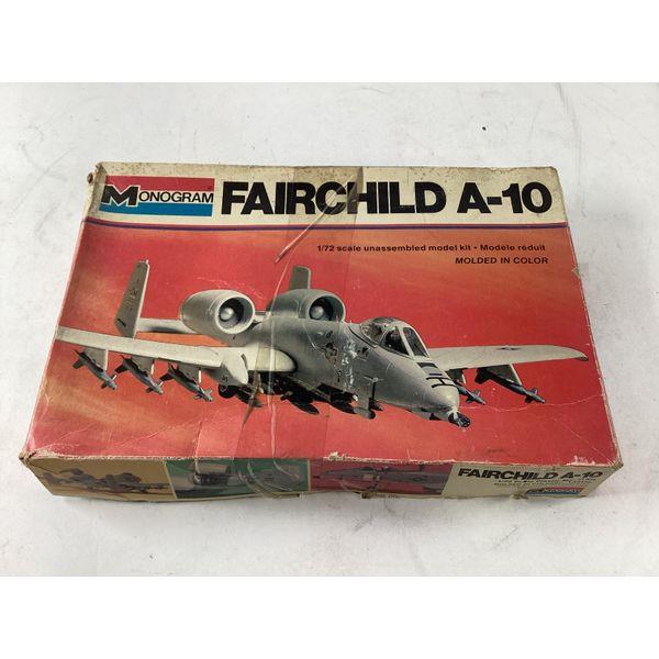 Monogram Fairchild A-10 - 1/72 Scale Model Kit - Molded Color