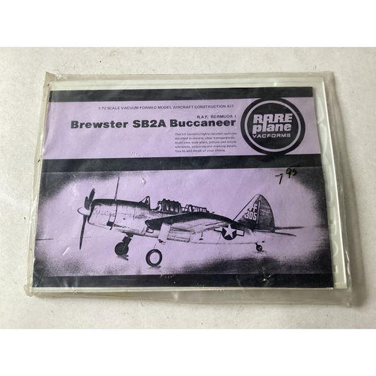 Rareplane Vacforms Brewster SB2A Buccaneer - 1:72 Scale Model Kit