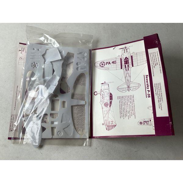 RAREplanes Seversky P-35 - 1/72 Scale Vacform Kit - Model Aircraft