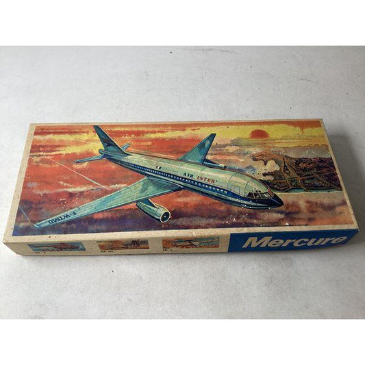 VEB Plasticart Mercure Flugzeug-Modellbaukasten, Airplane Model Kit, Vintage