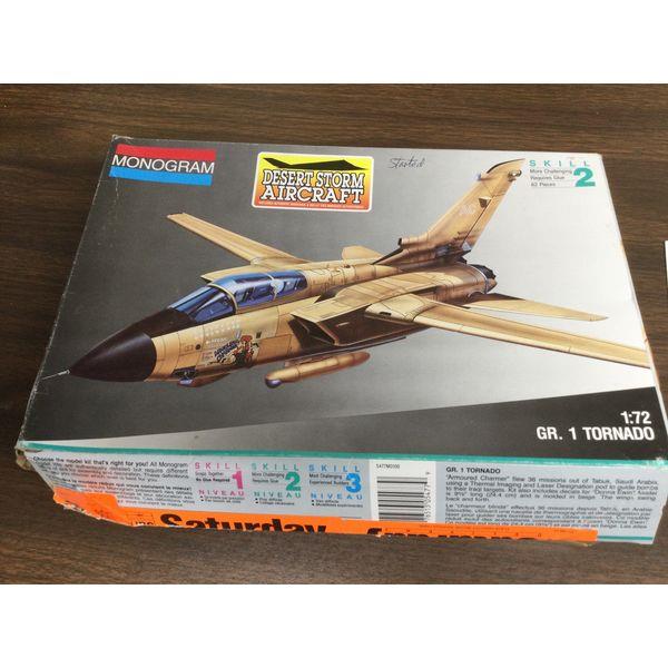 Monogram Panavia Tornado GR. 1 - 1:72 Scale Model Kit, Desert Storm Aircraft, Skill Level 2