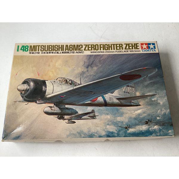 Tamiya Zero Fighter ZEKE A6M2 - 1/48 Scale, Assembly Kit