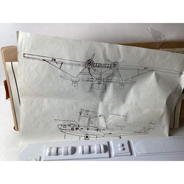 Model Kit, Aircraft - US Navy PBY-5A Catalina, Unassembled, Parts Included