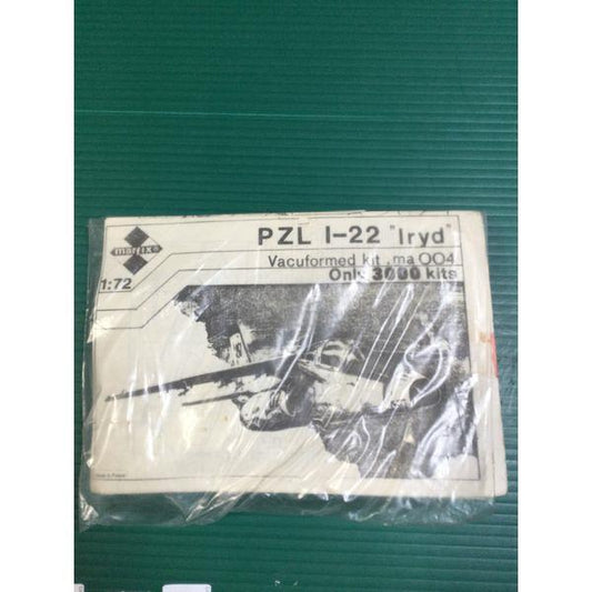 Mariex PZL I-22 Iryd Vacuformed Kit - 1:72 Scale, Limited Edition