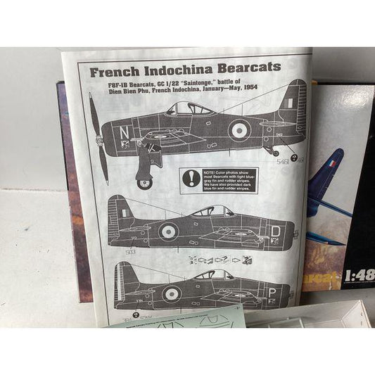 F8F-1B Bearcats, GC 1/22 "Saintonge" Battle of Dien Bien Phu, French Indochina, January-May 1954