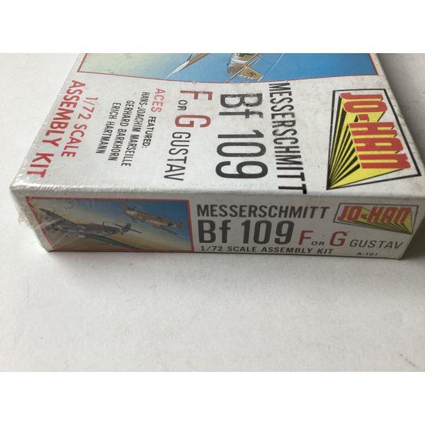 Jo-Han Messerschmitt Bf 109 F or G Gustav - 1/72 Scale Assembly Kit, Vintage