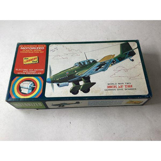 Lindberg Line Junkers Ju 87 'Stuka' - Motorized, WWII, Dive Bomber
