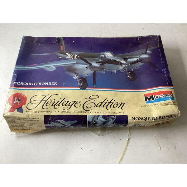 Monogram Mosquito Bomber - 1:48 Scale Model Kit - Heritage Edition, Unassembled