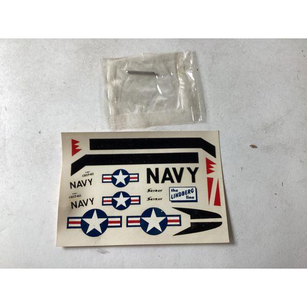 Douglas Skyray U.S. Navy Jet Fighter - Classic Series 1:48 Scale Model Kit