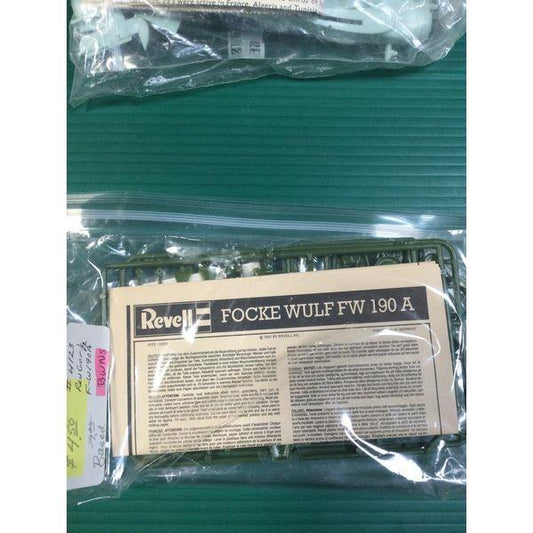 Revell Focke Wulf FW 190 A - Model Kit, Unassembled, Decals Included