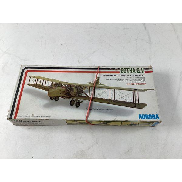 Aurora Gotha G.V - Unassembled 1/48 Scale Plastic Model Kit - Vintage