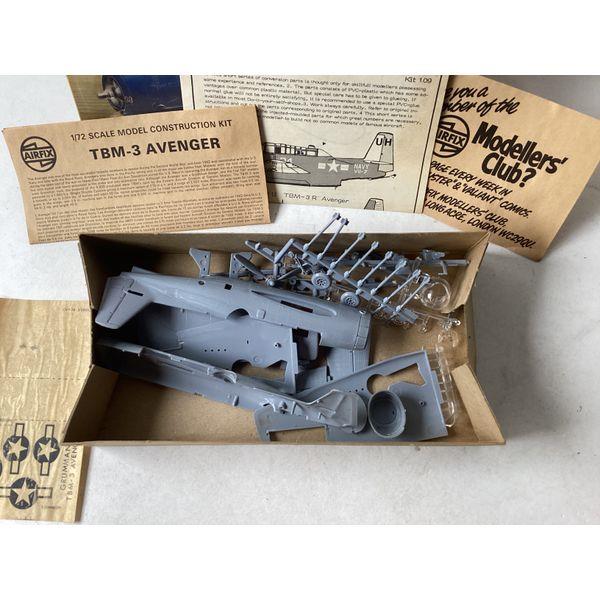 Airfix Avenger TBM-3 1/72 Model Kit - Vintage Collectible