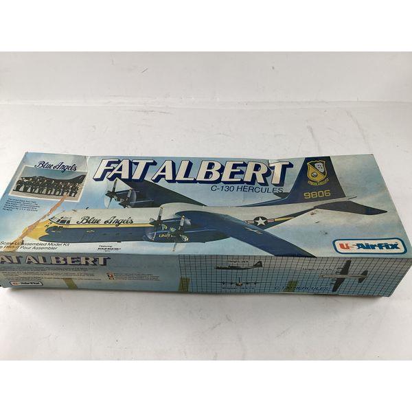 U-Airfix Fat Albert C-130 Hercules - 1/72 Scale Model Kit, Blue Angels