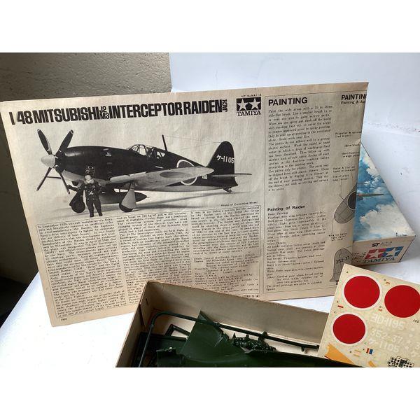 Tamiya Mitsubishi Interceptor Raiden J2M3 - 1/48 Scale Model Kit