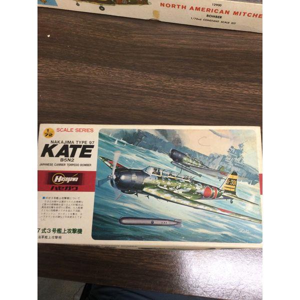 Hasegawa Nakajima Type 97 KATE B5N2 - 1/72 Scale Series - Torpedo Bomber